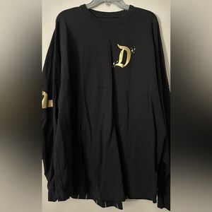 Disneyland Black Gold Spirit Jersey XXL 2XL